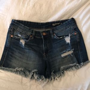 BlankNYC Dark Wash Jean Shorts